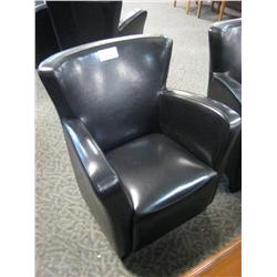 Leather WinGBack Reception Seat/client Chair