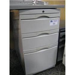 Grey Multi Drawer File Pedestal (s1)