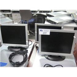 3 Viewsonic Flat Panel Monitors