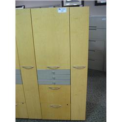 Maple Multi Door File Cabinet