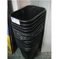 Stack Of Garbage Cans