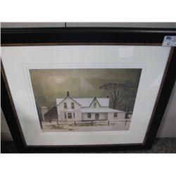 Framed Limited Edition Print 7/1750 "winter Sun"