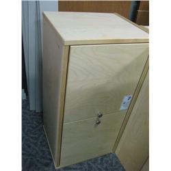 Maple Wallmount Storage Cabinet