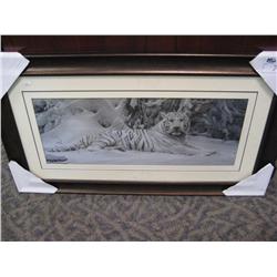 Framed Print "siberian Tiger"