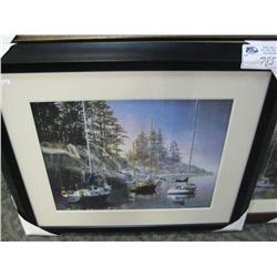 Framed Print "inner Harbour"