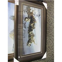 Framed Print "pack Of Wolves"