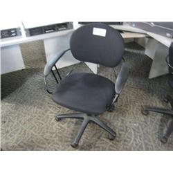 Black Gas Lift Task Chair
