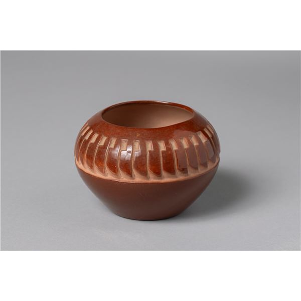 Redware Native American Clay Pot