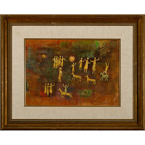 Howard Schleeter (1903 – 1976) “Menagerie”