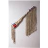 Image 1 : RARE EARLY Crow Beaded and Fringed Rifle Scabbard, Ca. 1870s