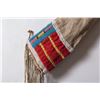 Image 3 : RARE EARLY Crow Beaded and Fringed Rifle Scabbard, Ca. 1870s