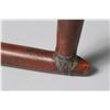Image 4 : Catlinite Elbow Pipe Bowl with Lead-Inlay