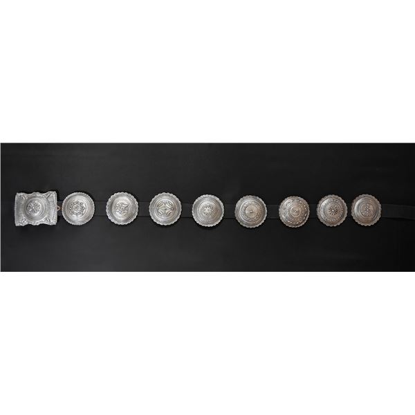 Silver Concho Belt