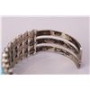 Image 4 : Vintage Zuni 3-Row Turquoise Cuff