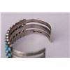Image 5 : Vintage Zuni 3-Row Turquoise Cuff