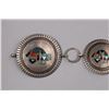 Image 4 : Rainbow Man Inlay Concho Link Belt