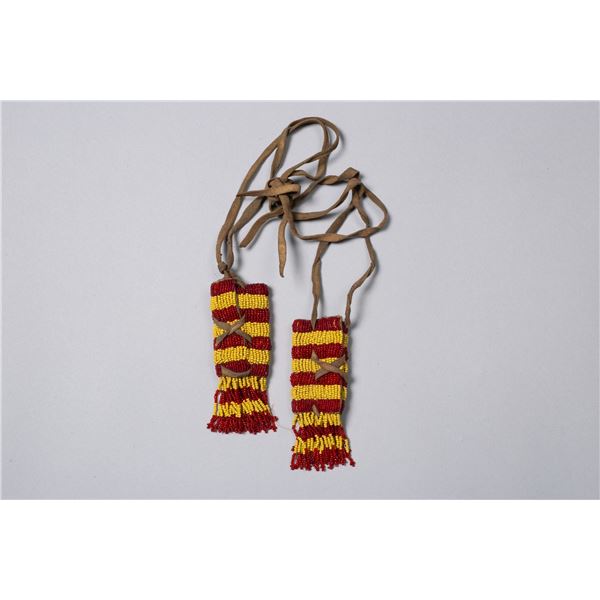 Pair of Beaded Hair Braid Drops