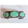 Image 1 : Vintage Navajo Turquoise Row Cuff