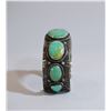 Image 3 : Vintage Navajo Turquoise Row Cuff