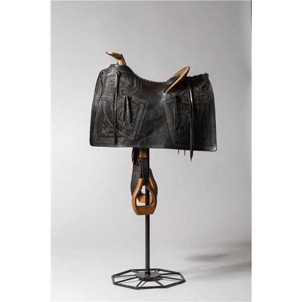 1850s Early California Spanish Colonial/Mexican Style Saddle Featured on Antiques Roadshow