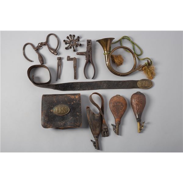 Assortment of US Civil War Items