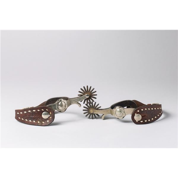 Crockett Frontier Pattern Spurs