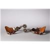 Image 6 : L&M Double Mounted Arrow Shank Spurs