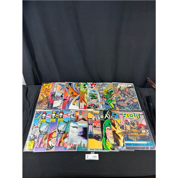 Lot of Over 20 Comics in Bags w/ First Issues