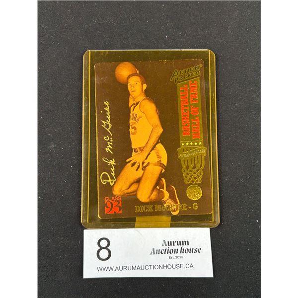 1993 Autographed Dyck Mcquire Basketball Trading Card