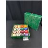 Image 1 : Vintage Made in Belgium Billiards Ball Set