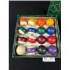 Image 3 : Vintage Made in Belgium Billiards Ball Set