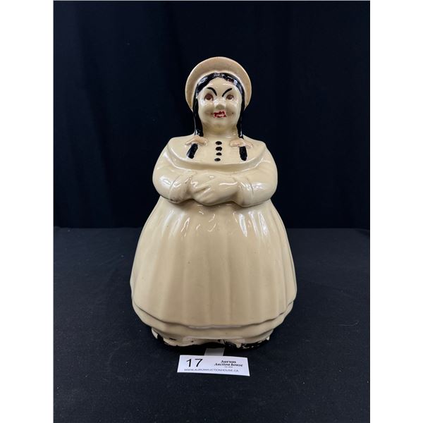 Vintage Shawnee Pottery Dutch Girl Cookie Jar, Also Known as Happy Jill