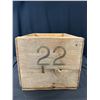 Image 5 : Vintage Wooden Crate w/ West Coast Artwork On The Sides