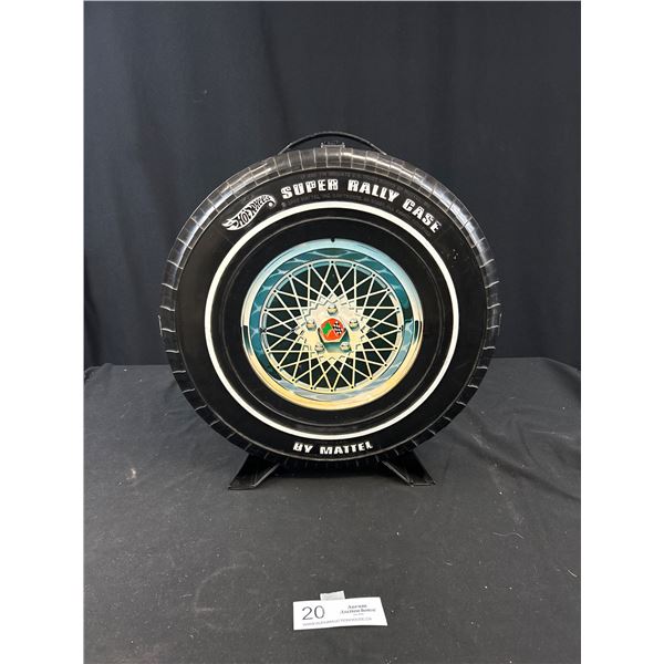 Vintage Hotwheels Super Rally Case Full of Cars