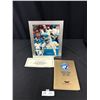 Image 1 : Signed Bluejays Photo + Limited Edition 1992 Trading Cards