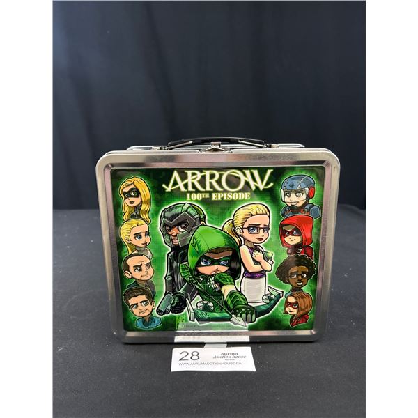 Arrow 100th Episode Crew Lunch Box Only 150 Made for Crew