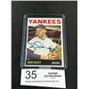 Image 1 : New York Yankees Bud Daley Autographed 1963 Trading Card