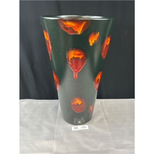 18" Tall Made in England Poole Galaxy Vase NO SHIPPING