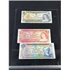 Image 2 : 1972,73,74 Canadian 1,2 & 5 Dollar Display