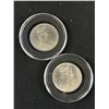 Image 3 : 4 1968/69 Canadian 1 Dollar Coins in Case