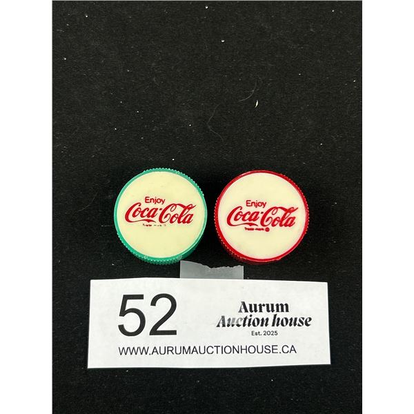 2 1950/60s Coca-Cola Pencil Sharpeners