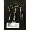 Image 1 : 3 Vintage Coca-Cola Bottle Keychains
