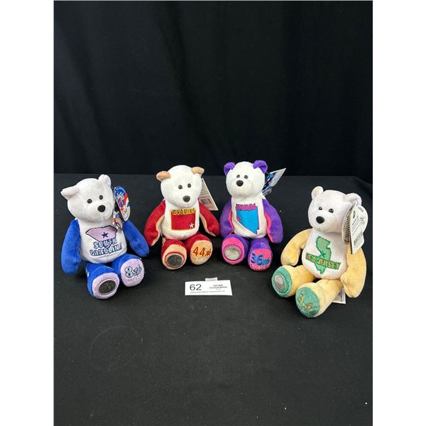 4 NOS US Mint Coin Bears