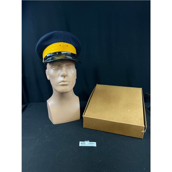 Vintage NOS RCMP Cap in Original Box