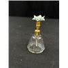Image 4 : 5 Vintage Perfume Bottles (2 Floral Pump Atomizer)