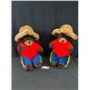 Image 1 : 2 Vintage RCMP Plush Teddy Bears Approx 15" Tall Each