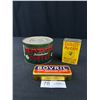 Image 1 : 3 Vintage Tins Nabob Bovril & Colemans