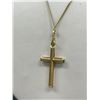 Image 3 : Very Nice Gold Plated Cross on Chain