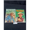 Image 1 : 2 Vintage Roy Rogers 10 Cent Comics, On Board, In Bags