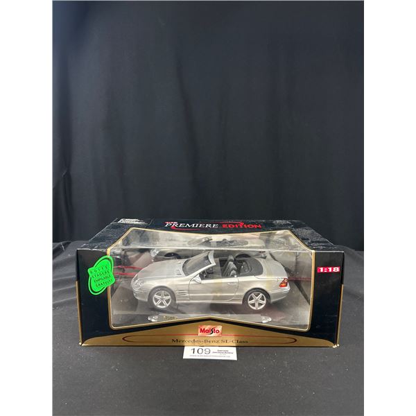 1/18th Scale Mercedes Benz SL Class Diecast Car in Original Box